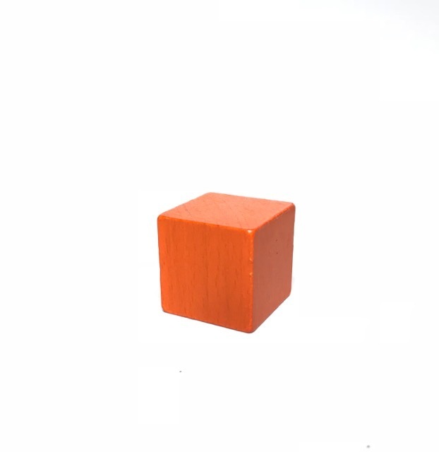 20mm orange Blankowürfel 