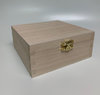Holzbox Quadrat mittel 13,5 x 13,5 x 6,3cm